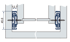 H451201 Ball bearing slides